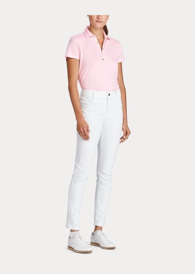 Women's Ralph Lauren Two-Tone Mesh Golf Polos | 490182SOI